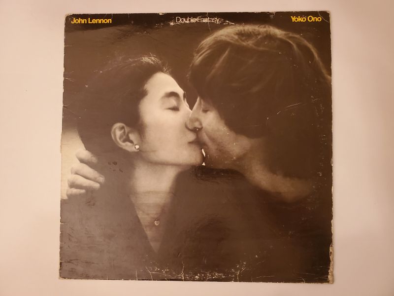 John Lennon & Yoko Ono Double Fantasy vinyl record